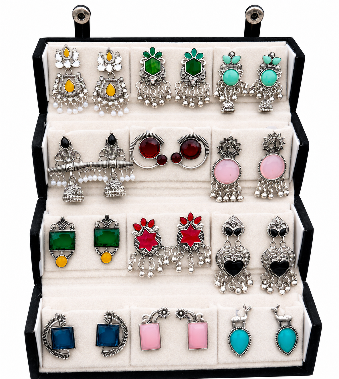 Jewellery box with earrings